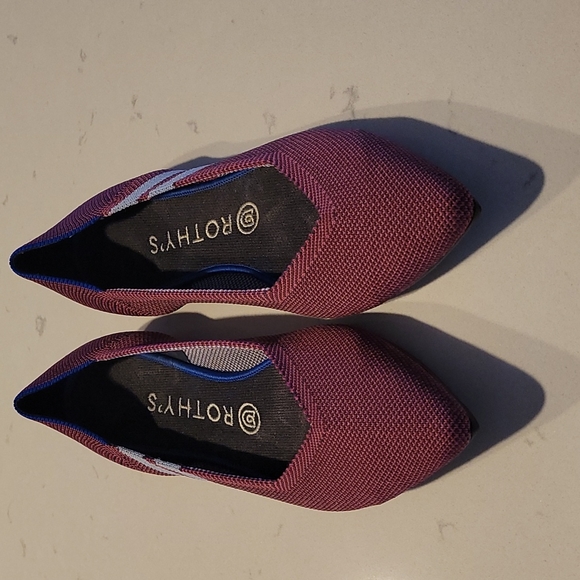 Rothy's Shoes - Rothy's Retired Magenta Racing Stripe